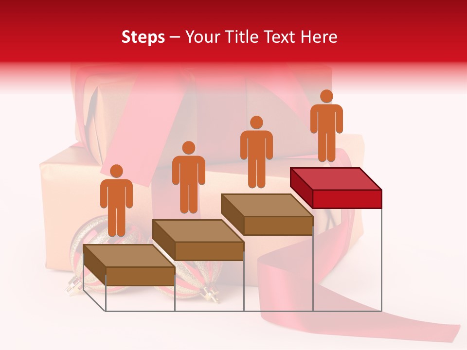 Bauble Bow Ribbon PowerPoint Template