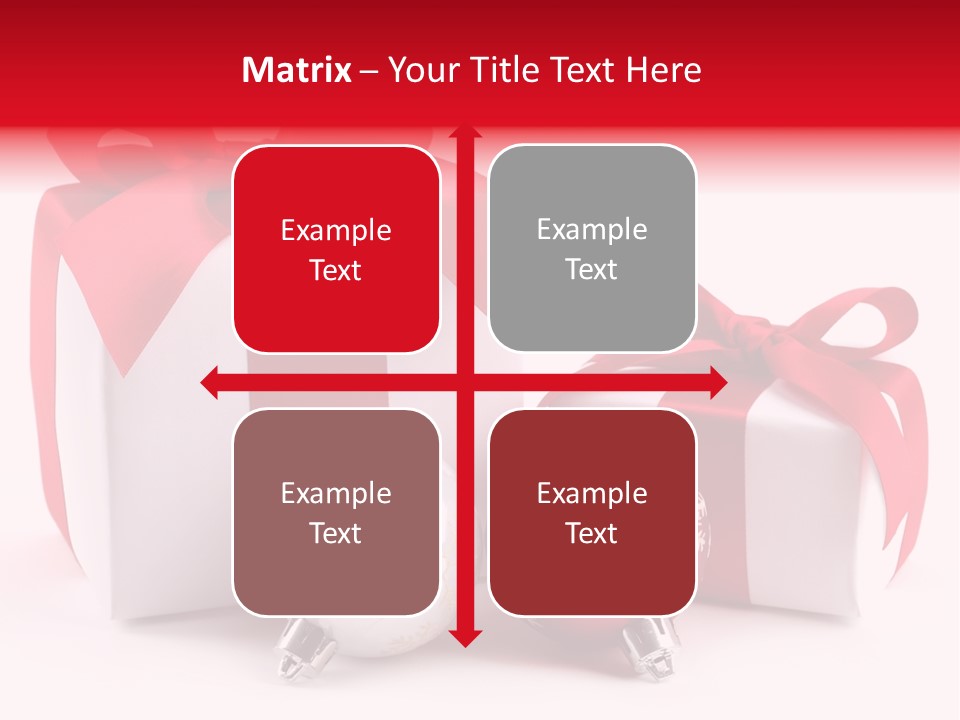 Winter Bauble Shiny PowerPoint Template