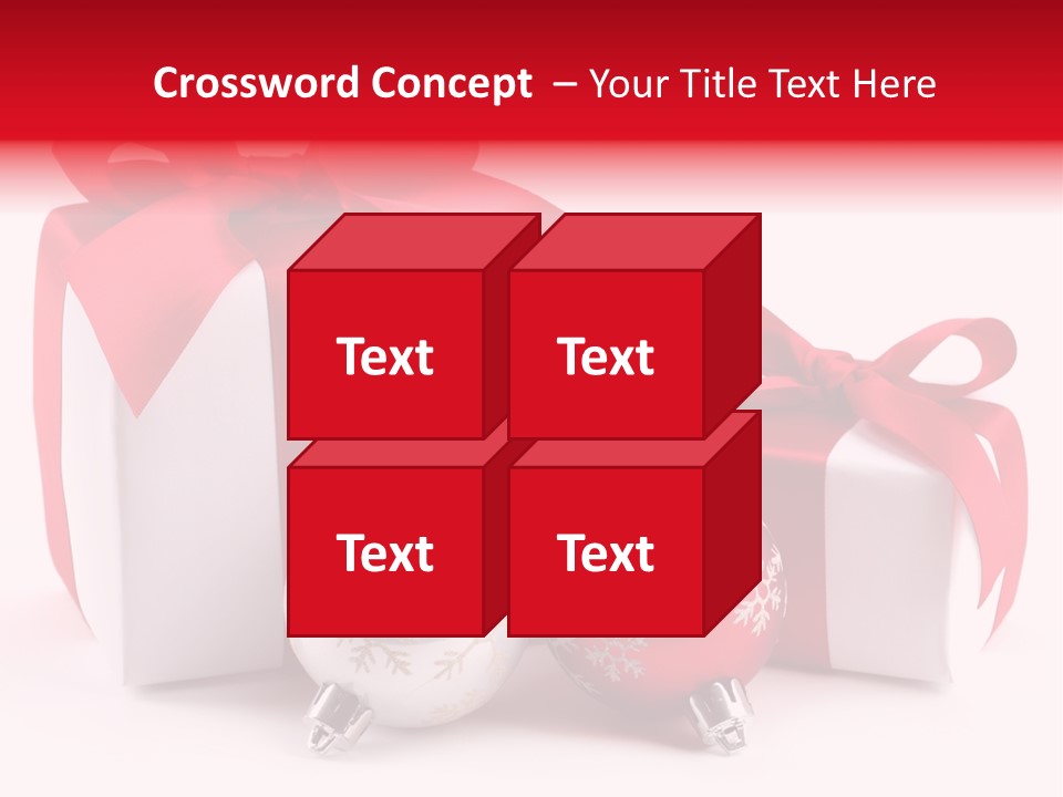 Winter Bauble Shiny PowerPoint Template