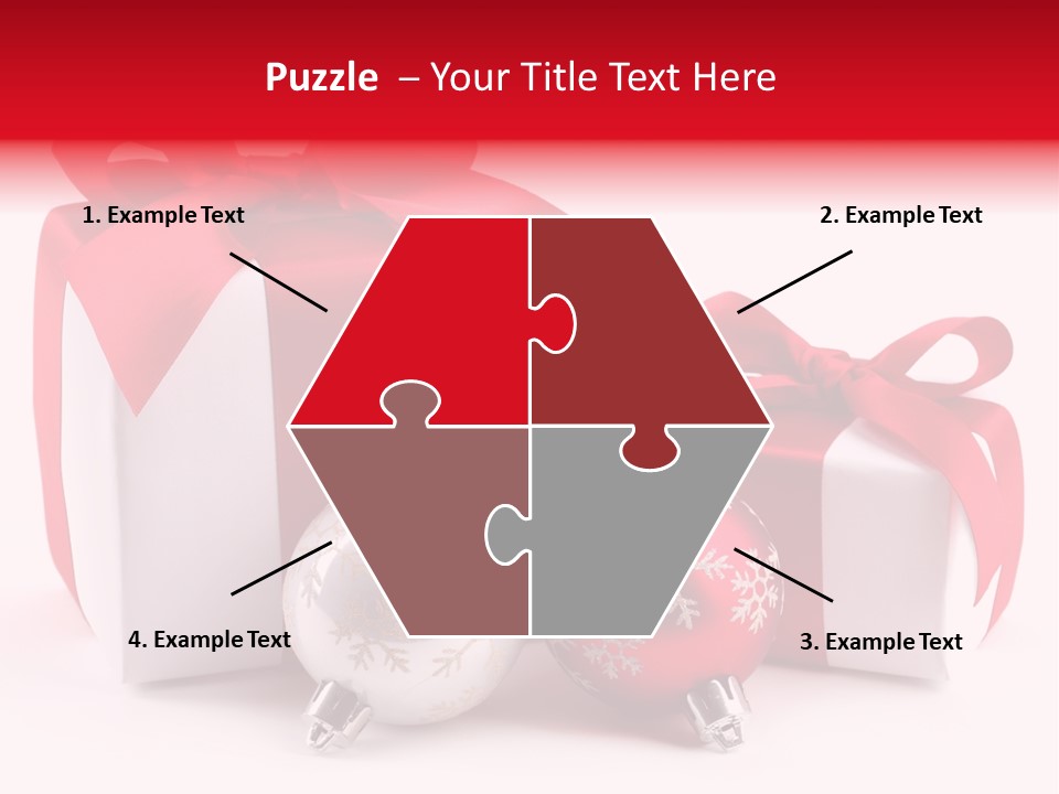 Winter Bauble Shiny PowerPoint Template