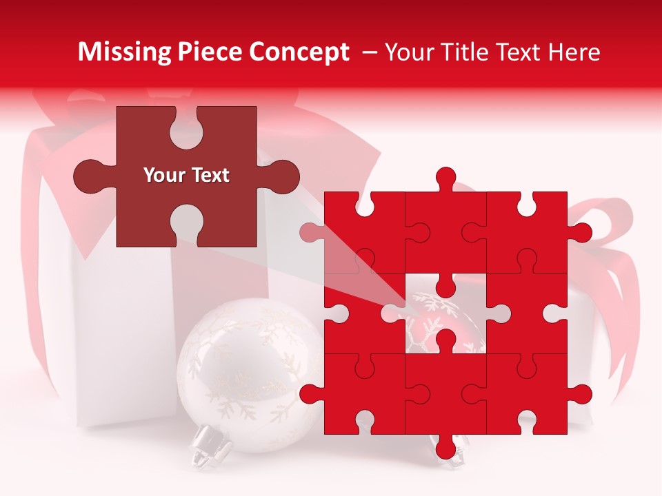 Winter Bauble Shiny PowerPoint Template