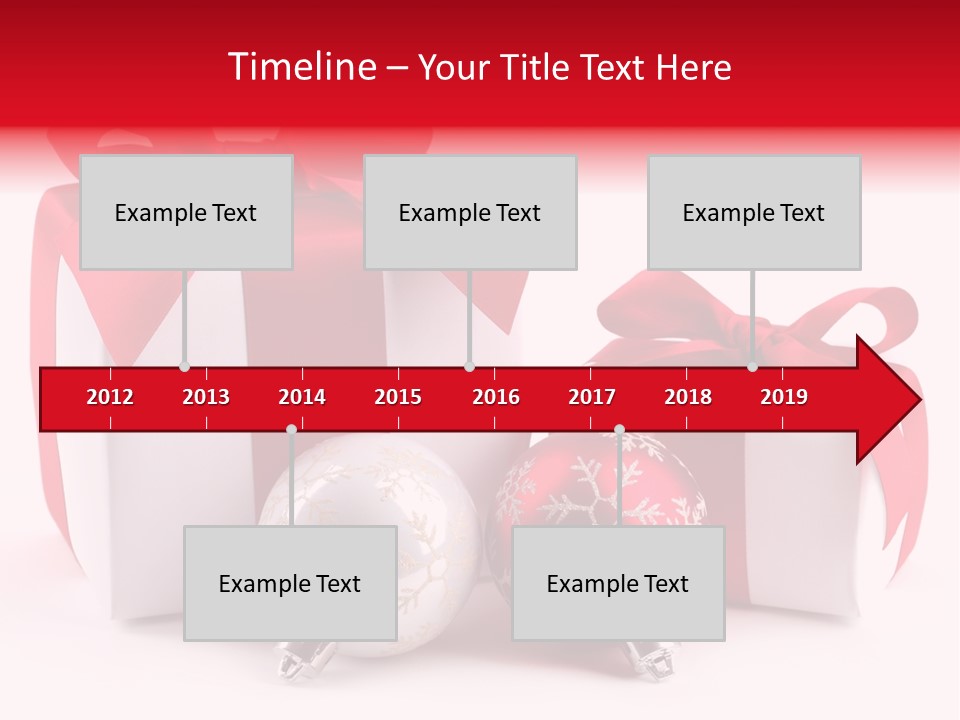 Winter Bauble Shiny PowerPoint Template