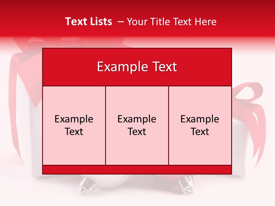 Winter Bauble Shiny PowerPoint Template