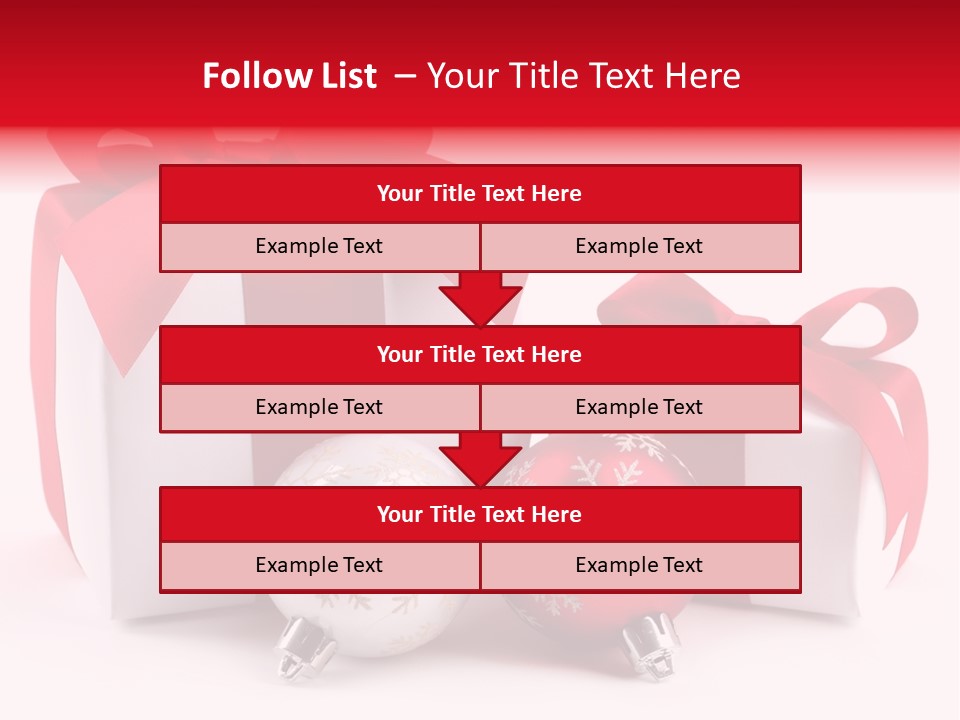 Winter Bauble Shiny PowerPoint Template