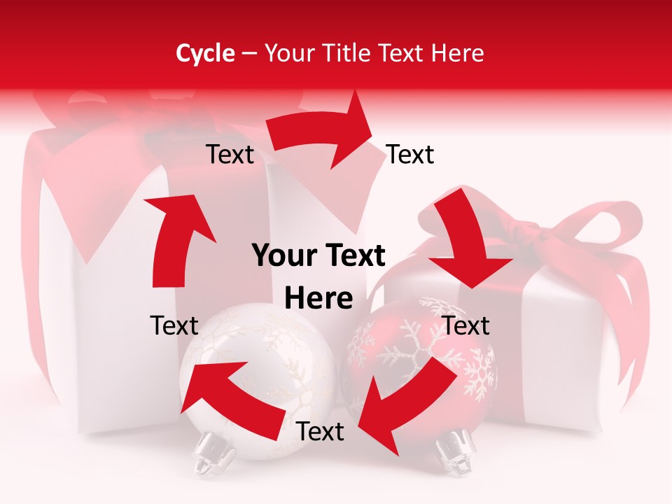 Winter Bauble Shiny PowerPoint Template