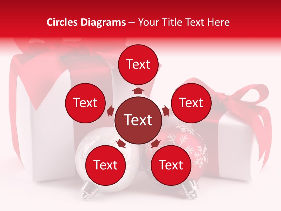 Winter Bauble Shiny PowerPoint Template