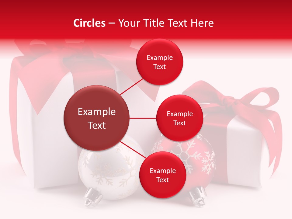 Winter Bauble Shiny PowerPoint Template