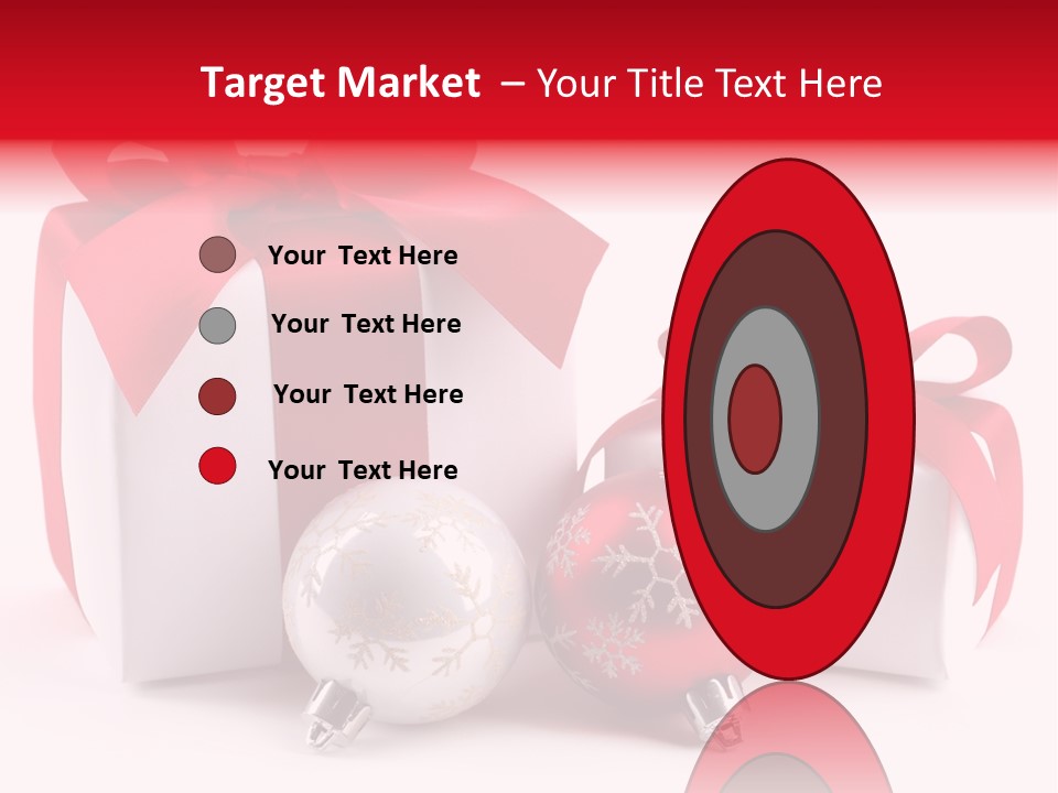 Winter Bauble Shiny PowerPoint Template