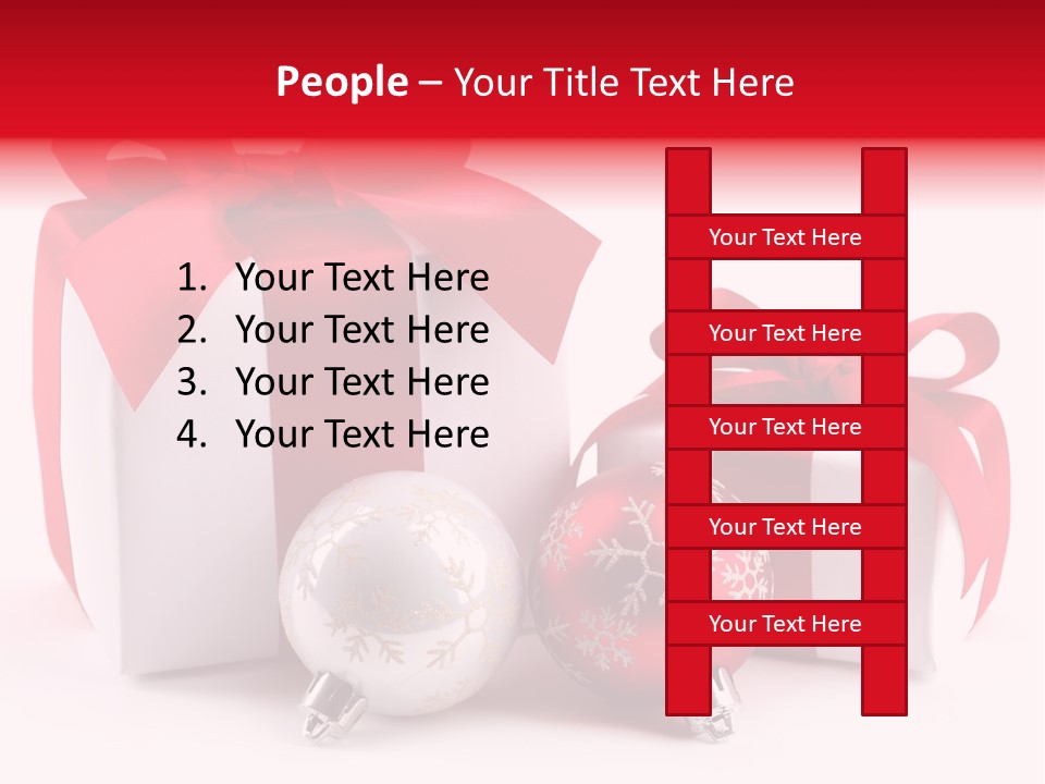 Winter Bauble Shiny PowerPoint Template