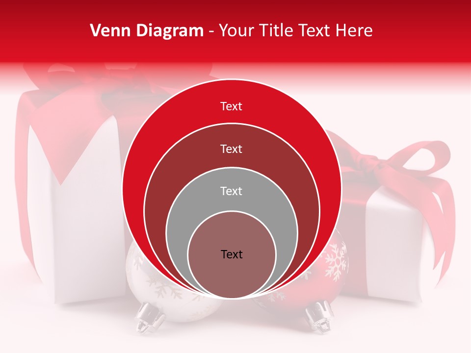 Winter Bauble Shiny PowerPoint Template