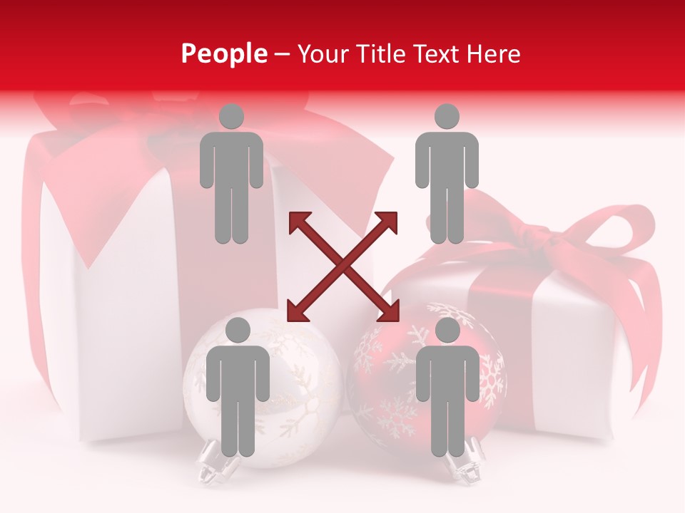 Winter Bauble Shiny PowerPoint Template