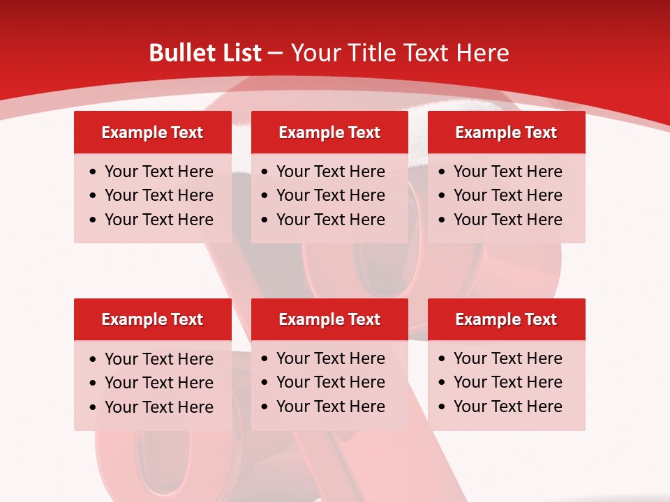 Christmas Red Pencil Offer PowerPoint Template