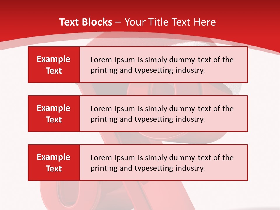 Christmas Red Pencil Offer PowerPoint Template