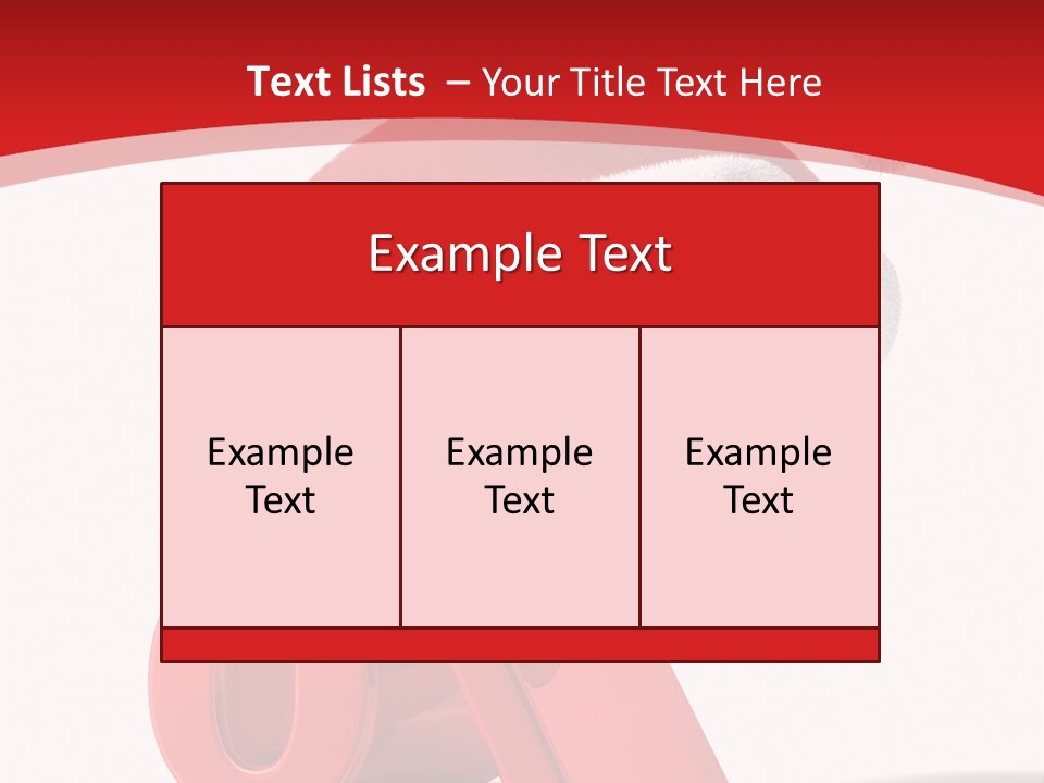 Christmas Red Pencil Offer PowerPoint Template