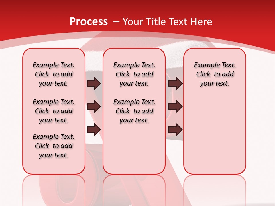 Christmas Red Pencil Offer PowerPoint Template