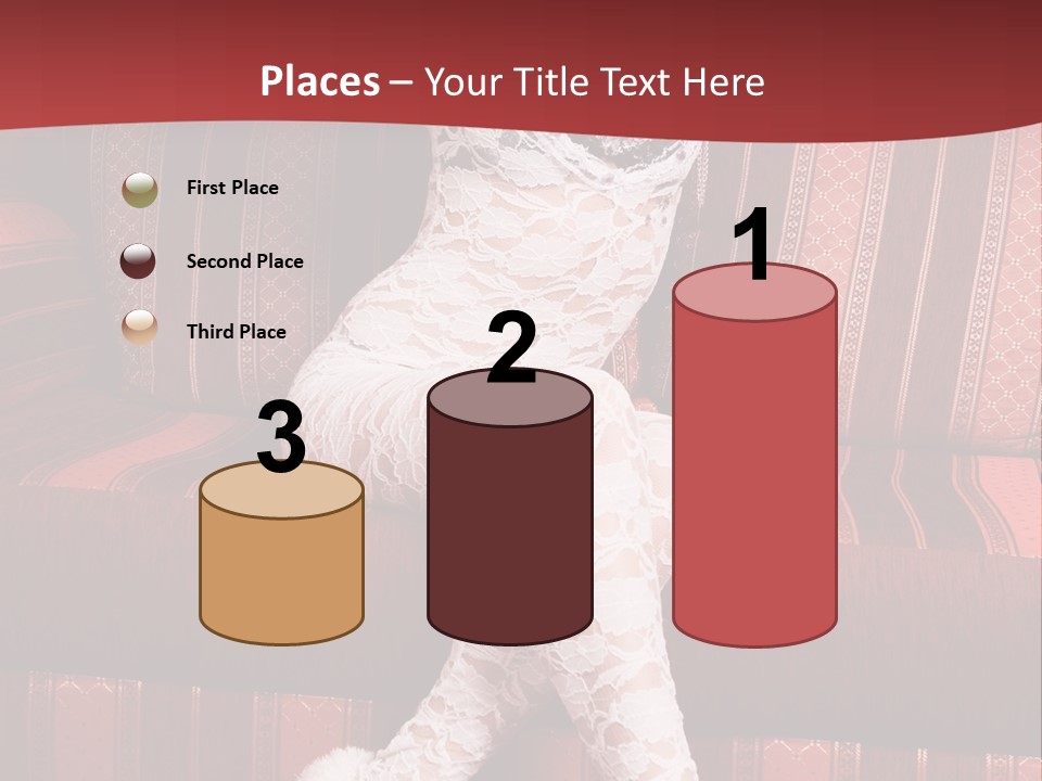 Pretty Lady Lingerie PowerPoint Template