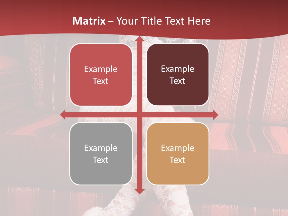 Pretty Lady Lingerie PowerPoint Template