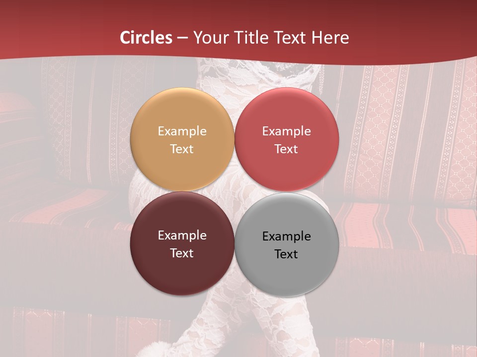 Pretty Lady Lingerie PowerPoint Template