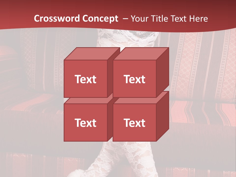 Pretty Lady Lingerie PowerPoint Template