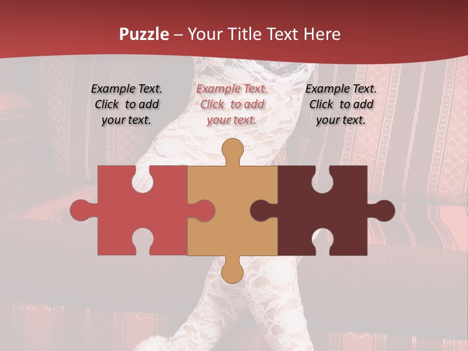 Pretty Lady Lingerie PowerPoint Template