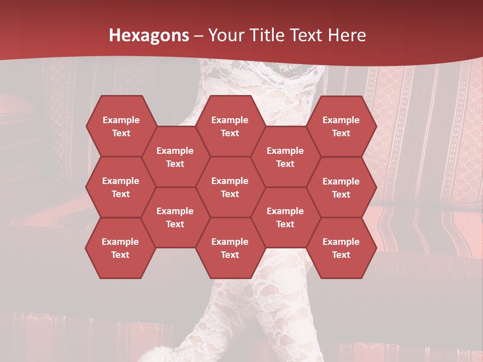 Pretty Lady Lingerie PowerPoint Template