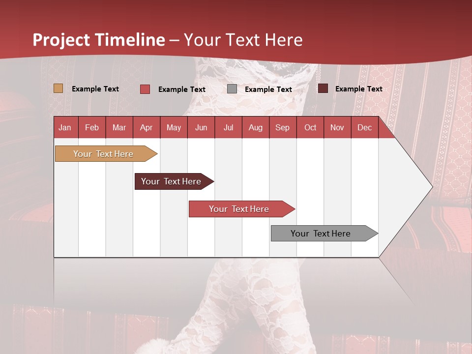 Pretty Lady Lingerie PowerPoint Template