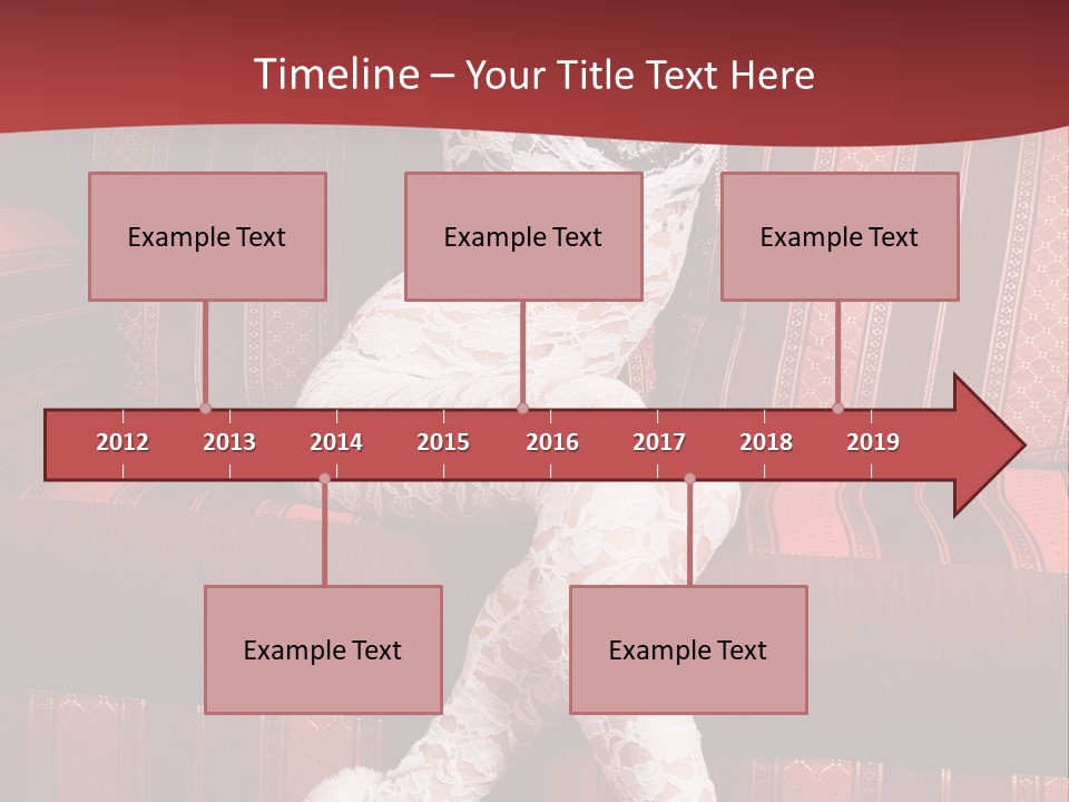 Pretty Lady Lingerie PowerPoint Template