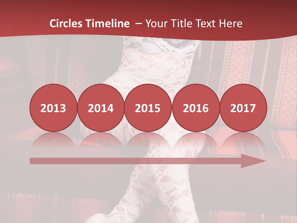 Pretty Lady Lingerie PowerPoint Template