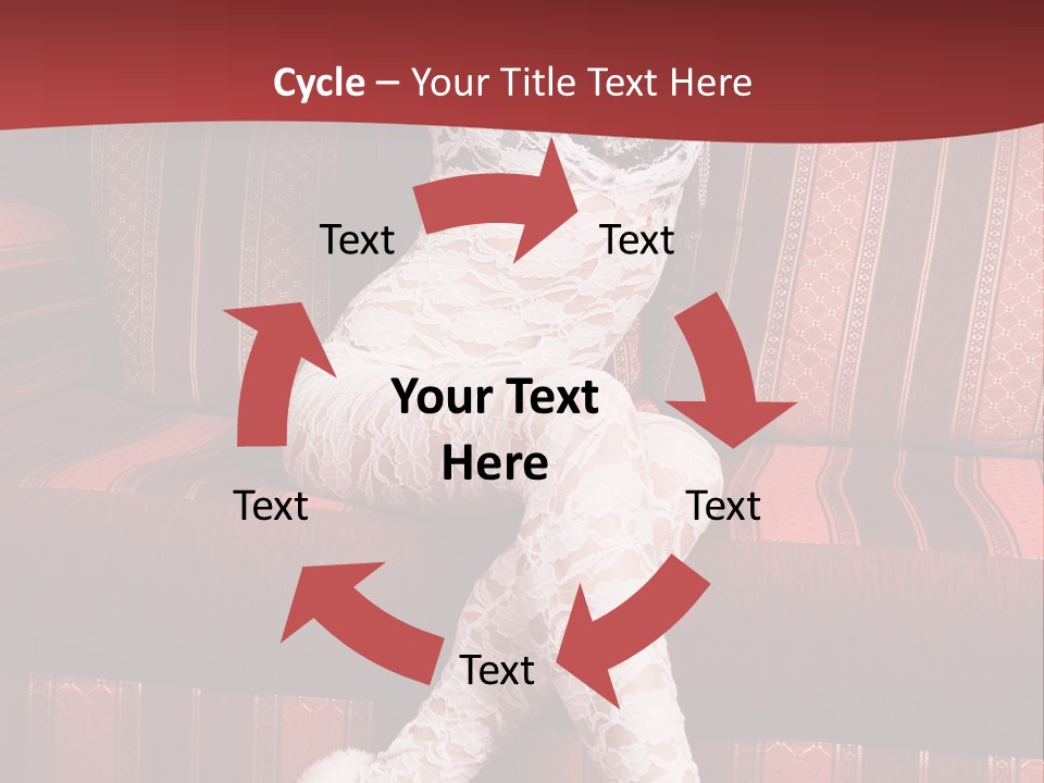 Pretty Lady Lingerie PowerPoint Template