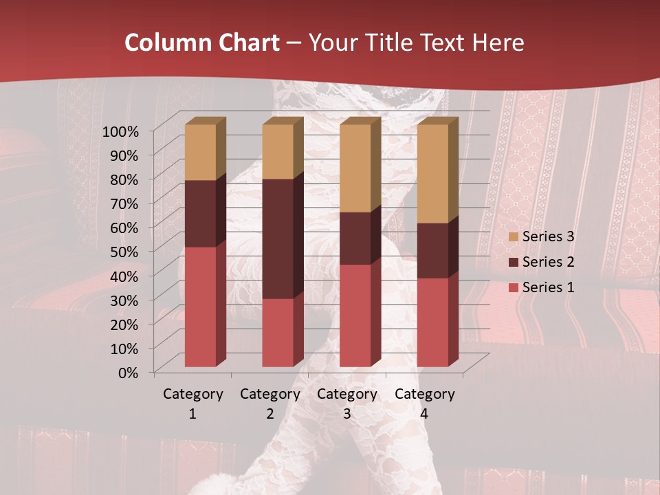 Pretty Lady Lingerie PowerPoint Template