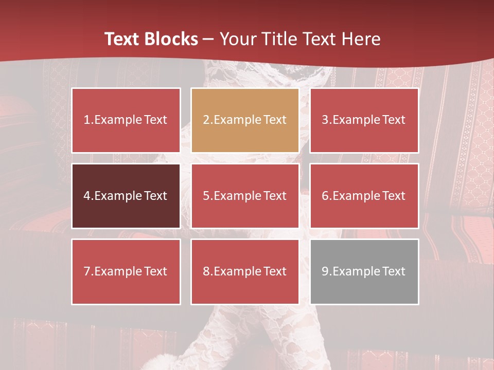 Pretty Lady Lingerie PowerPoint Template