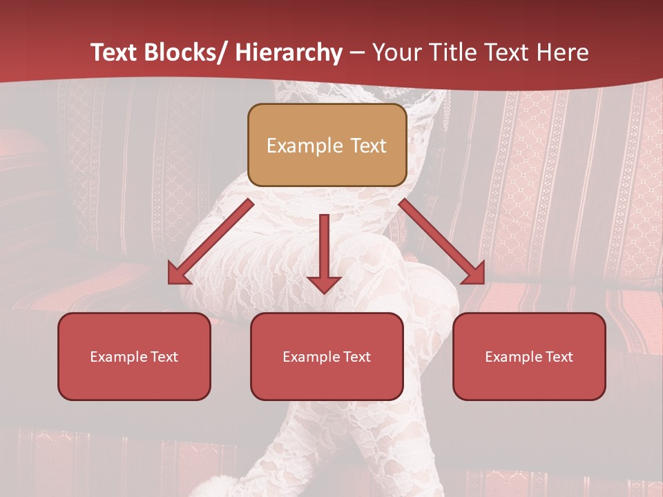 Pretty Lady Lingerie PowerPoint Template