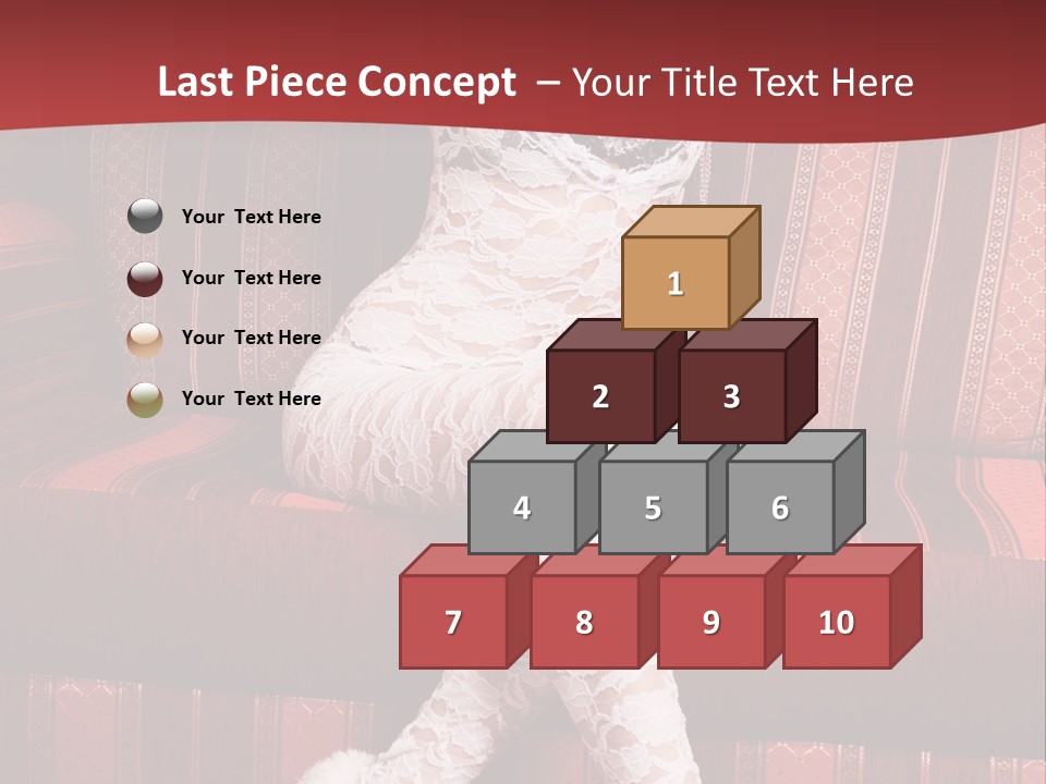 Pretty Lady Lingerie PowerPoint Template