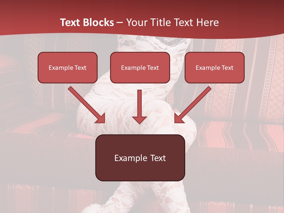 Pretty Lady Lingerie PowerPoint Template