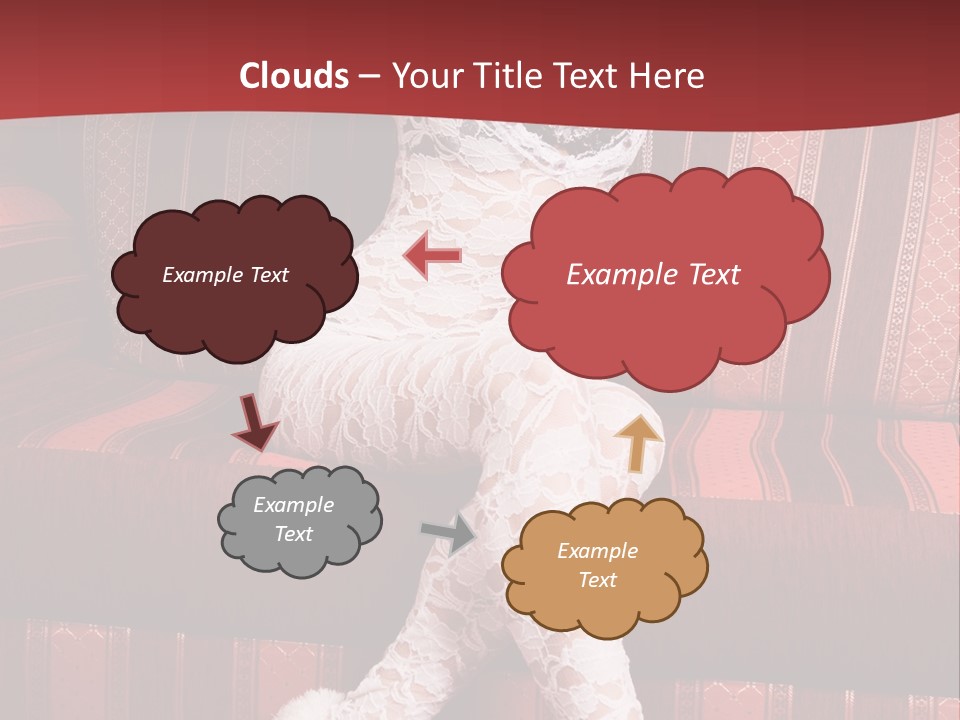 Pretty Lady Lingerie PowerPoint Template