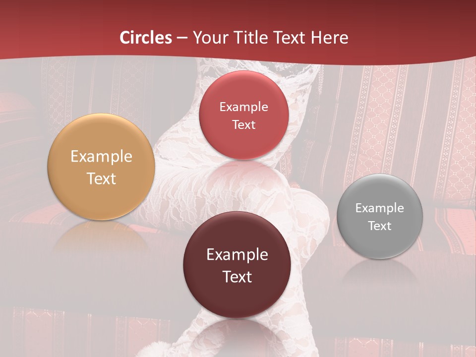 Pretty Lady Lingerie PowerPoint Template