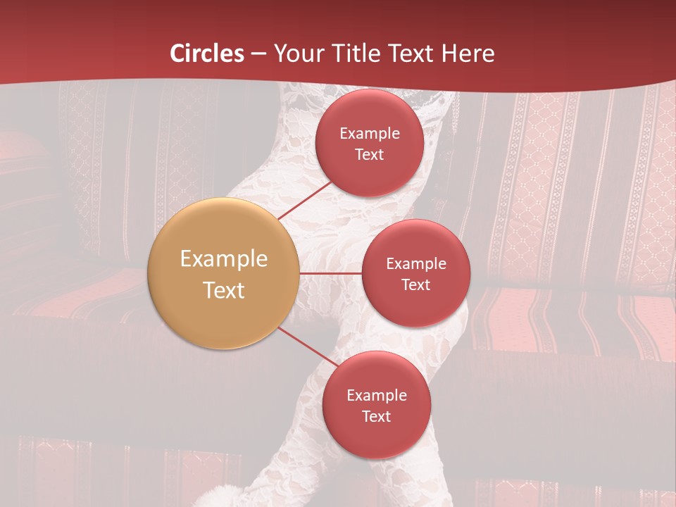 Pretty Lady Lingerie PowerPoint Template