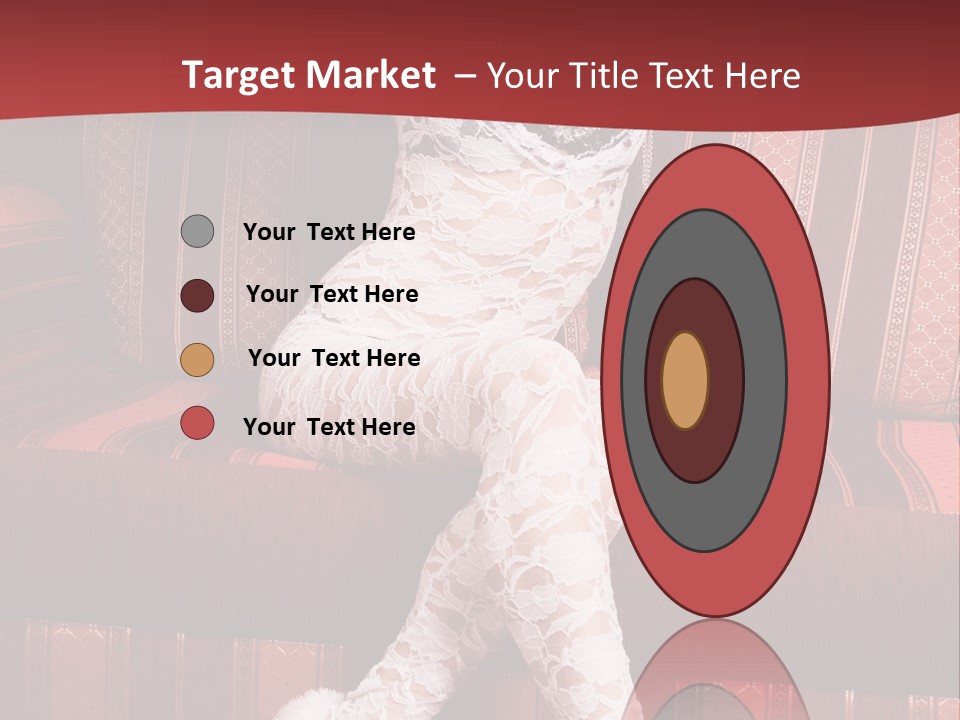 Pretty Lady Lingerie PowerPoint Template