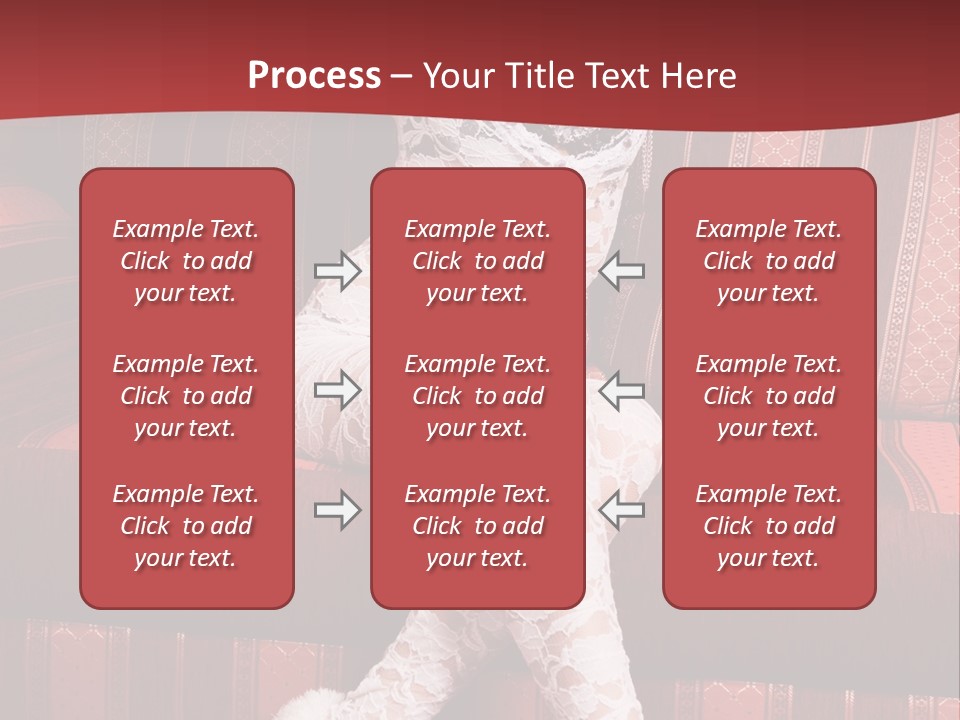 Pretty Lady Lingerie PowerPoint Template