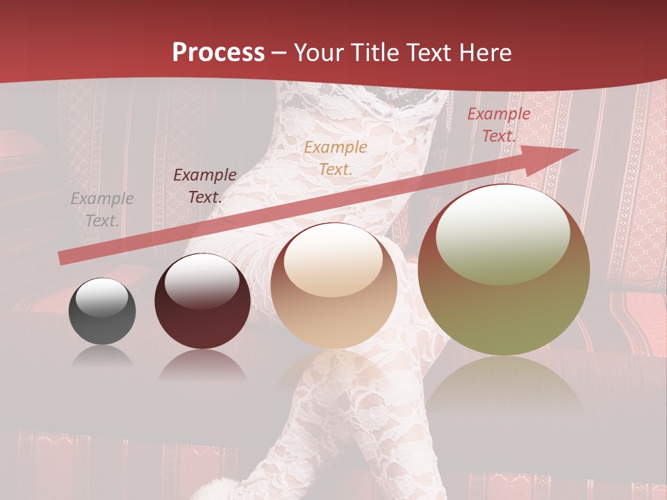 Pretty Lady Lingerie PowerPoint Template