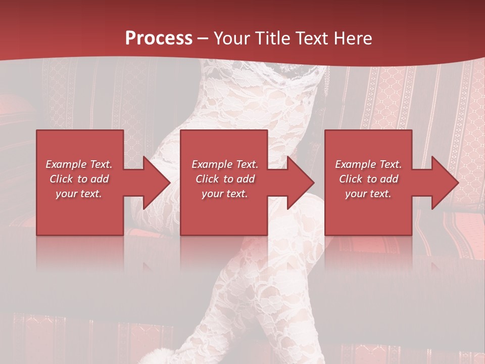 Pretty Lady Lingerie PowerPoint Template