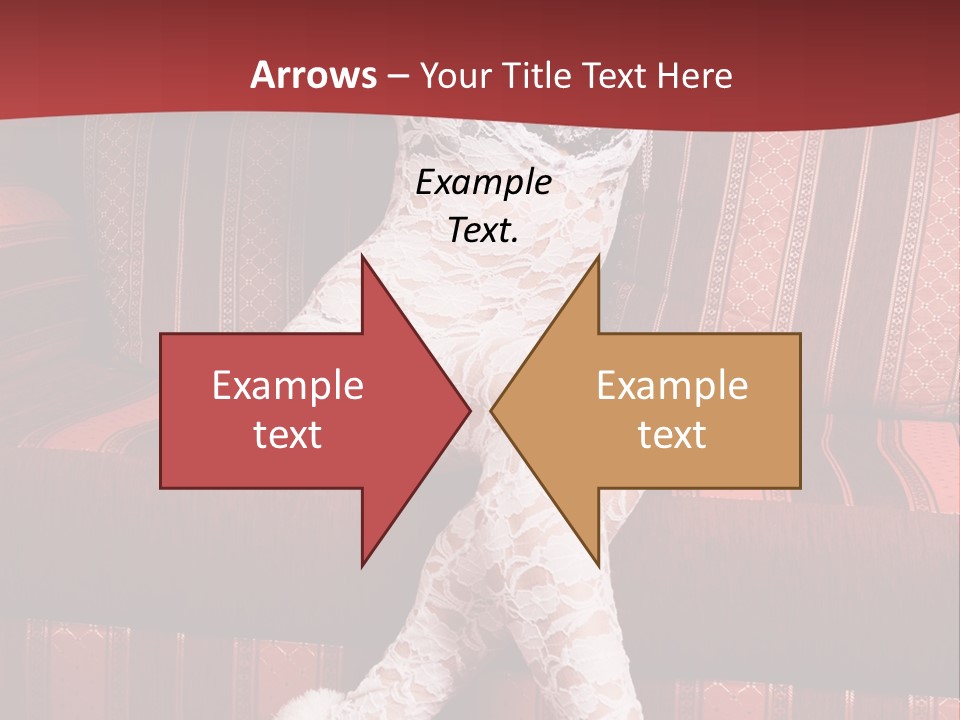 Pretty Lady Lingerie PowerPoint Template