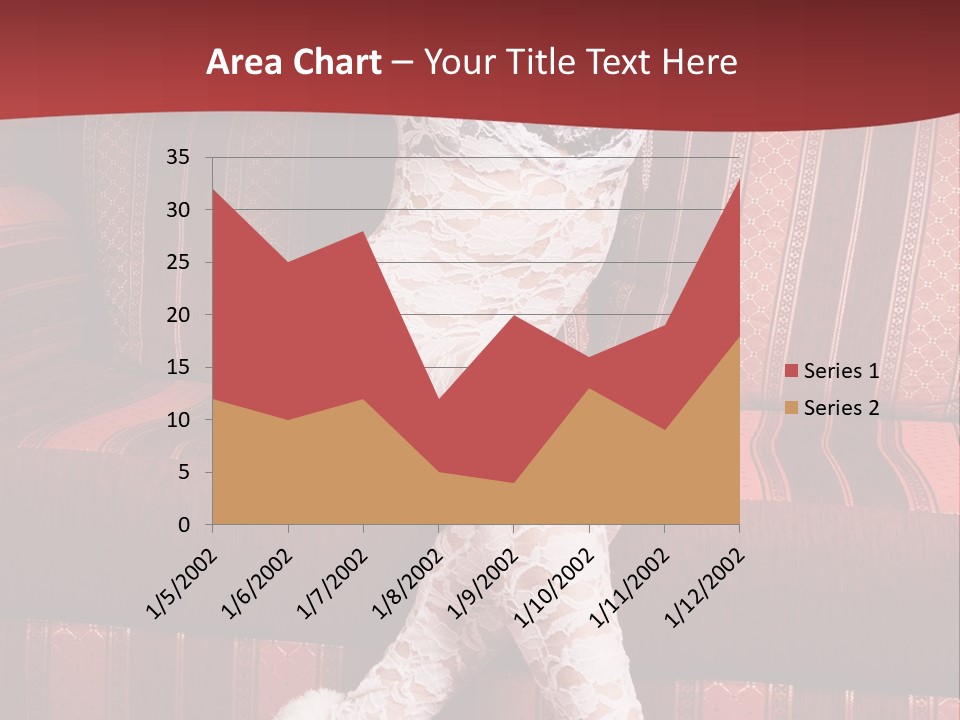 Pretty Lady Lingerie PowerPoint Template