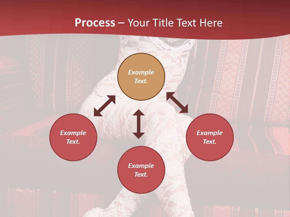 Pretty Lady Lingerie PowerPoint Template