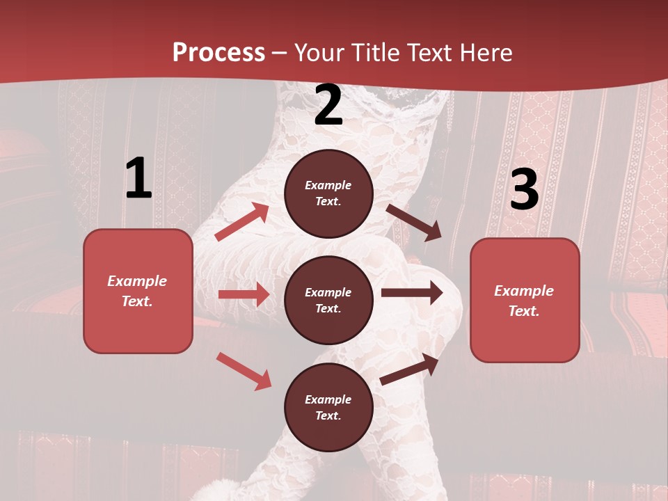 Pretty Lady Lingerie PowerPoint Template