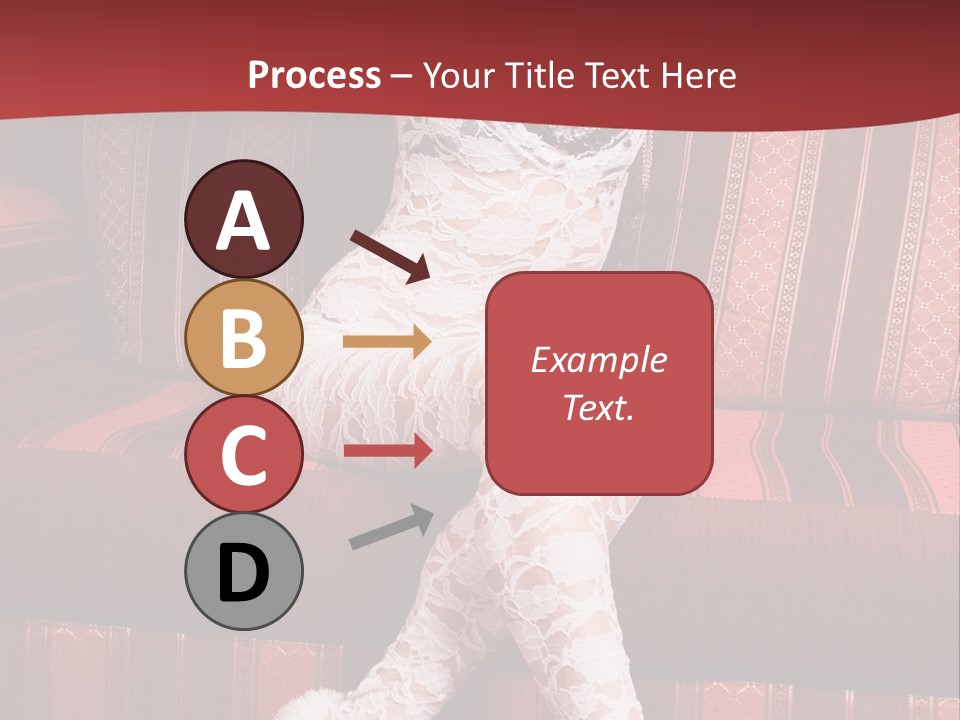 Pretty Lady Lingerie PowerPoint Template