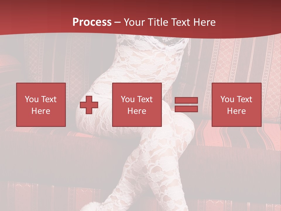 Pretty Lady Lingerie PowerPoint Template