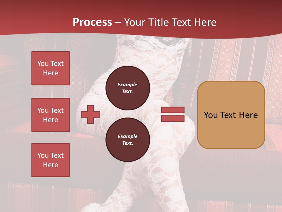 Pretty Lady Lingerie PowerPoint Template
