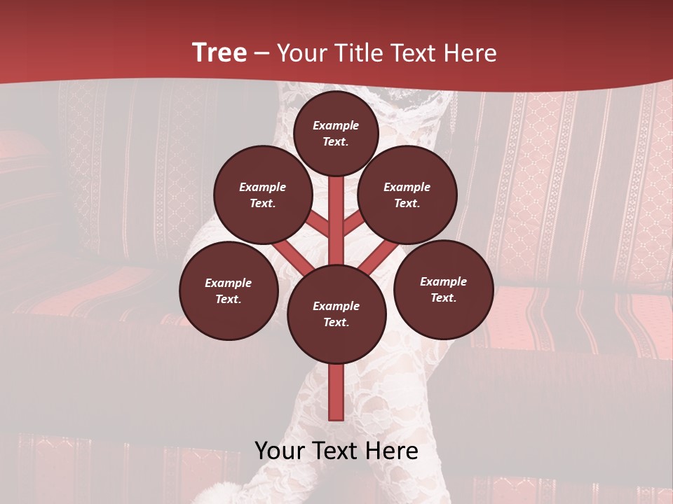 Pretty Lady Lingerie PowerPoint Template