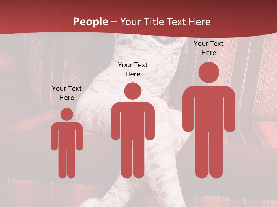 Pretty Lady Lingerie PowerPoint Template